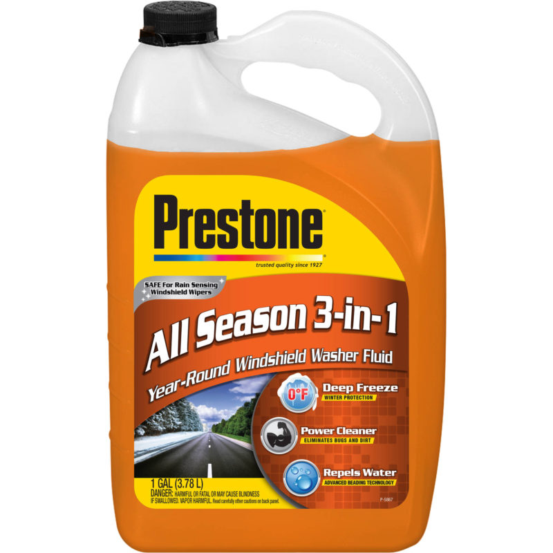 Prestone All-Season 3-in-1 Windshield Washer Fluid