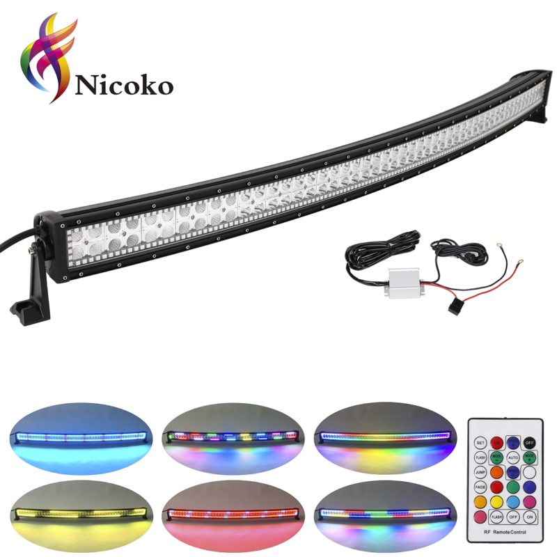 Nicoko 52" Color Changing Light Bar