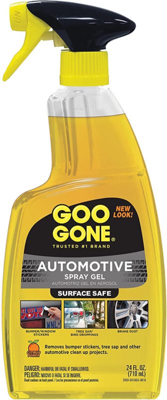 goo gone sticker removal spray gel