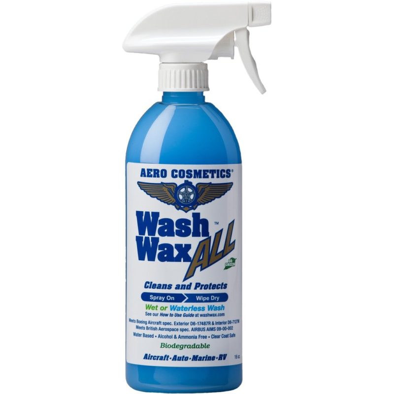 Aero Cosmetic's Wash Wax All hard water stain remover