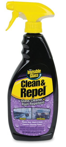 Invisible Glass Clean and Repel rain repellent