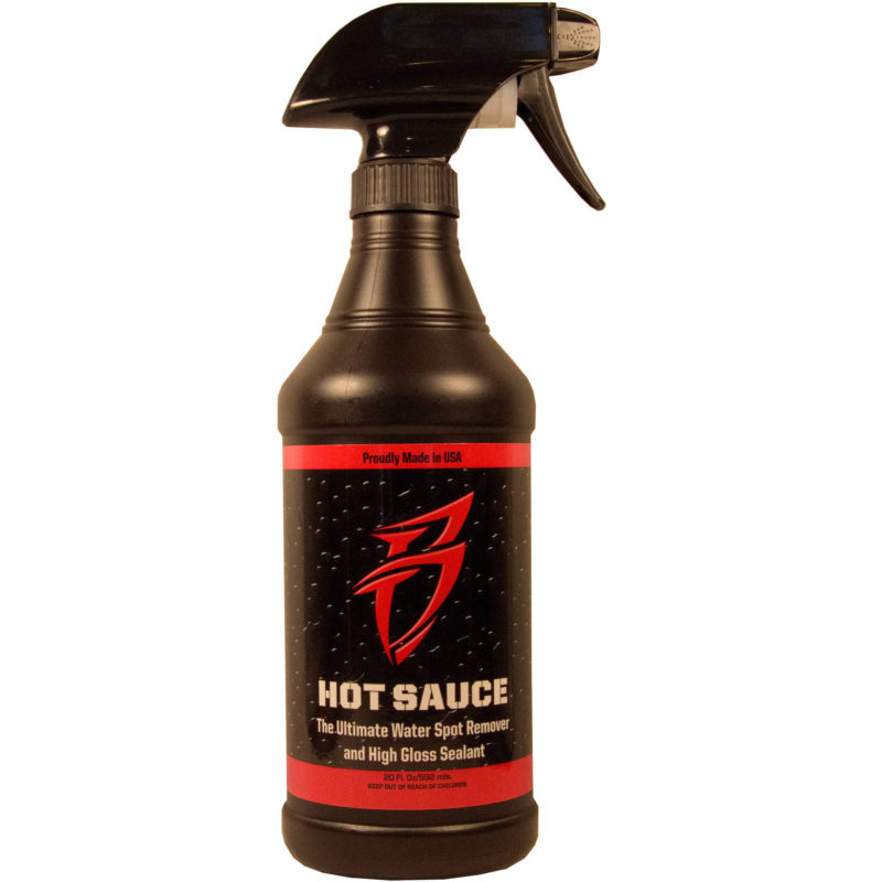 Boat Bling Hot Sauce water spot remover and sealant