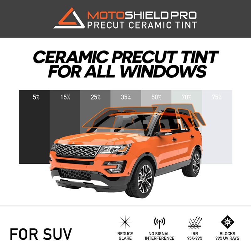 MotoShield Pro - Premium Precut Ceramic Window Tint 
